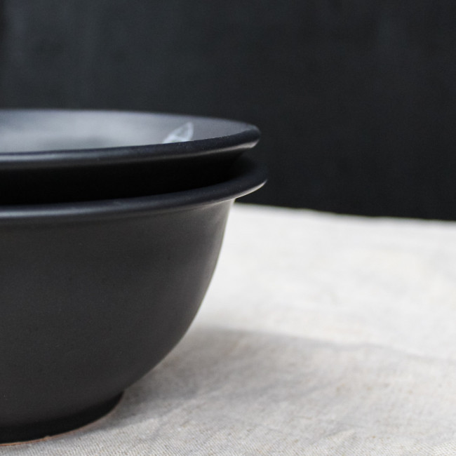 Керамическая пиала Buddha black