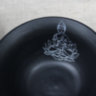 Керамическая пиала Buddha black