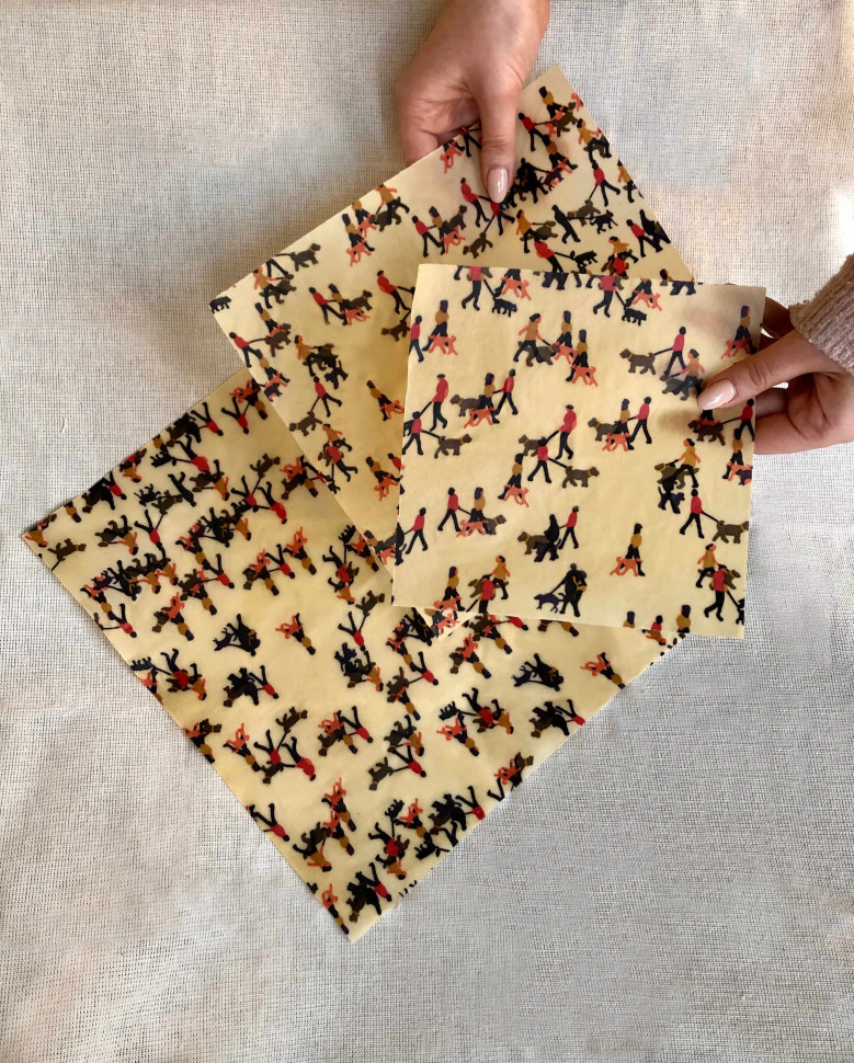 Восковые салфетки для продуктов FoodStuff (3 шт)