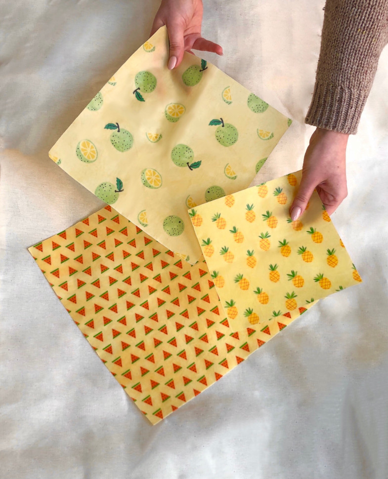 Восковые салфетки для продуктов FoodStuff (3 шт) купить в Украине: цена ...