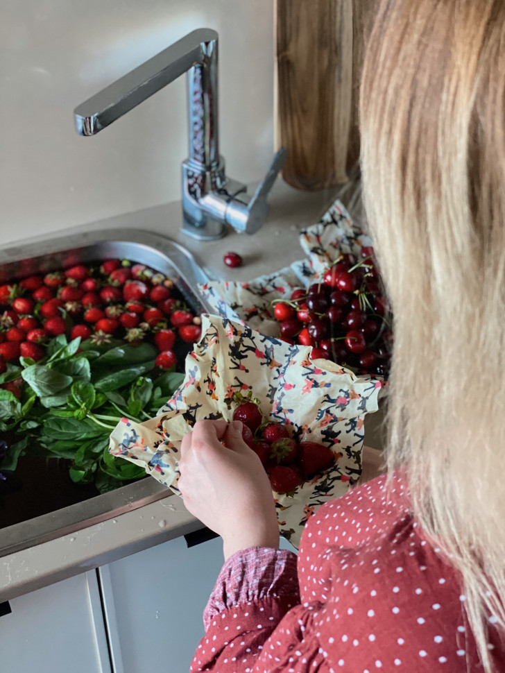 Восковые салфетки для продуктов FoodStuff (3 шт)