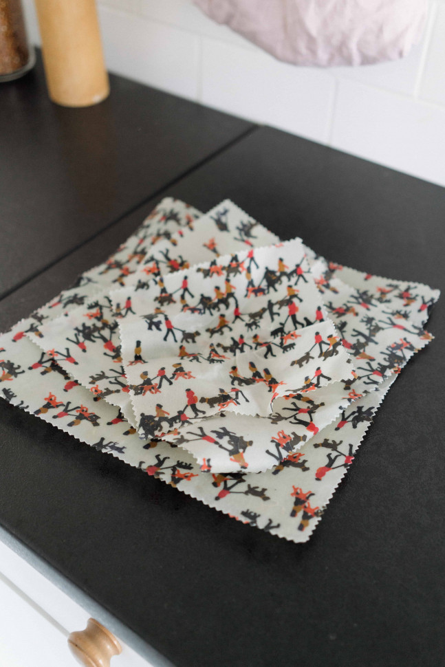 Восковые салфетки для продуктов FoodStuff (3 шт)