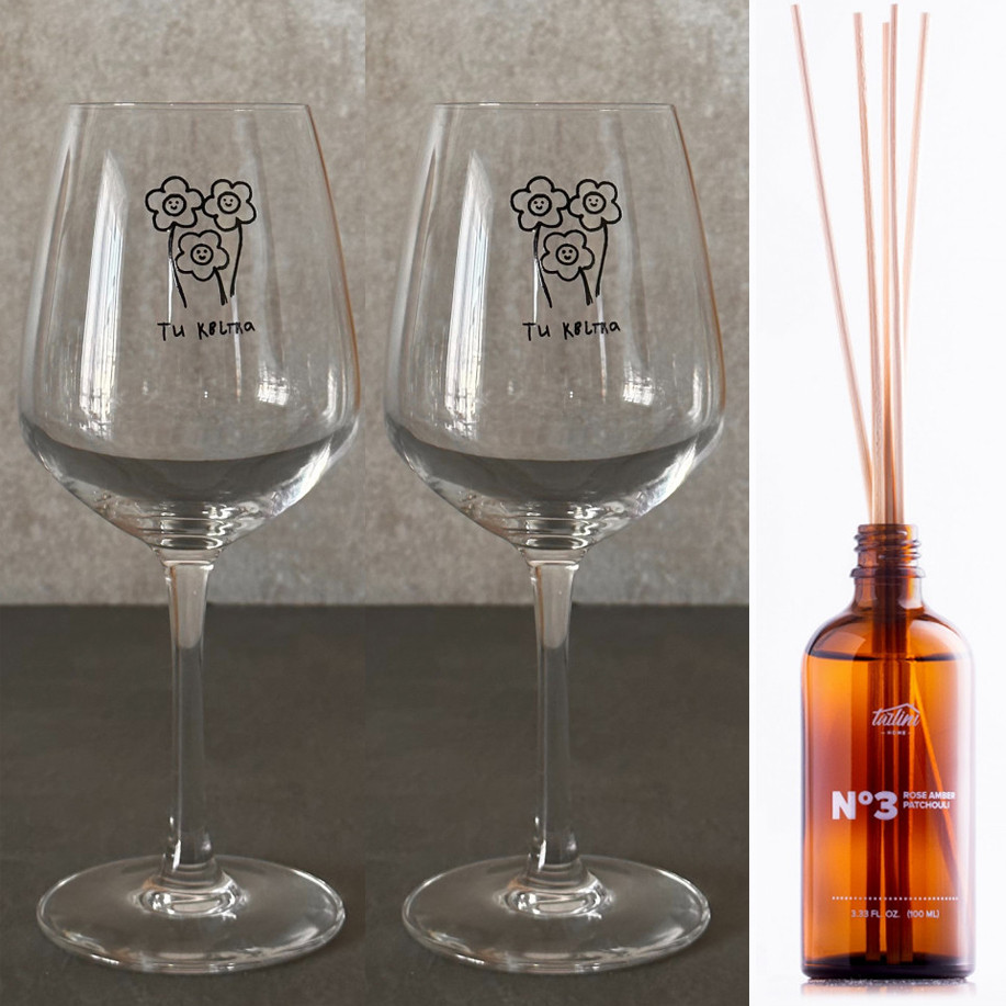 Evening Set (Набір келихів та аромадифузор)