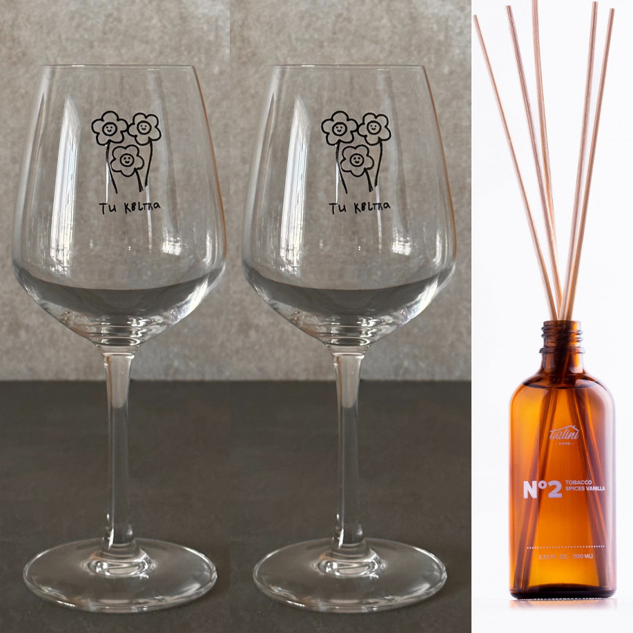 Evening Set (Набір келихів та аромадифузор)